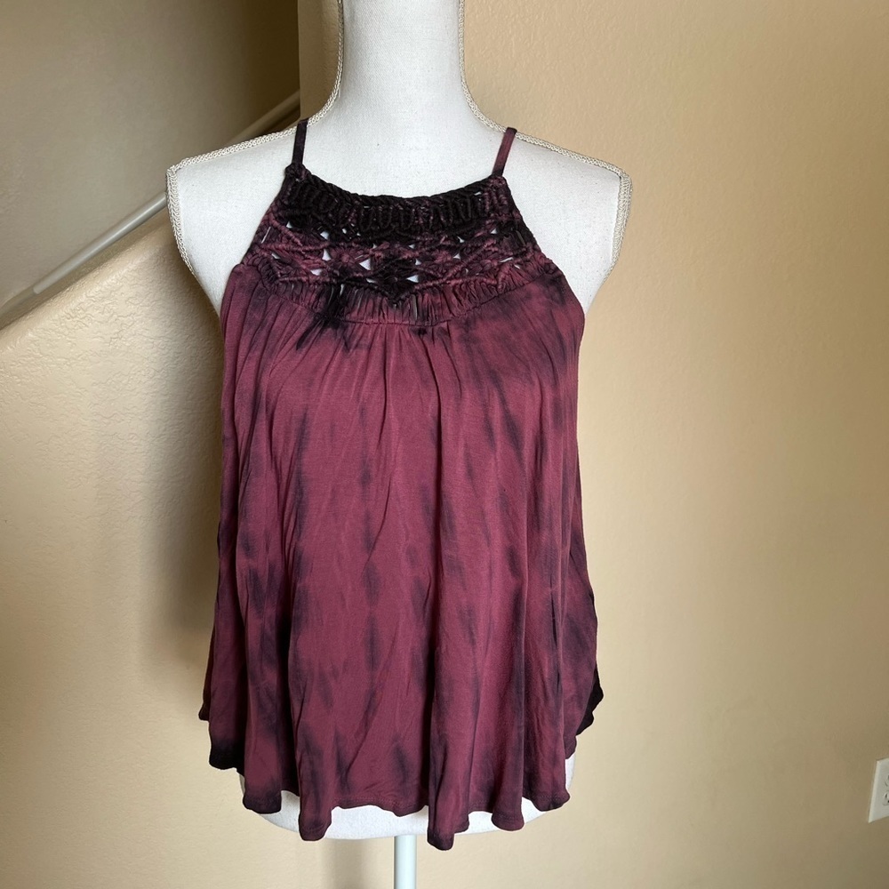 American eagle split back tank top